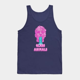 Glass Animals Soda Waterfalls (Head and Logo) Tank Top